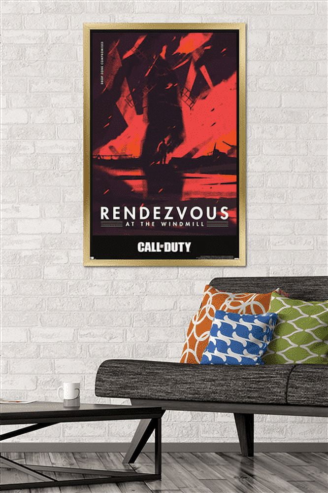 Call of Duty: Vanguard - Rendezvous Wall Poster, 22.375" x 34", Framed