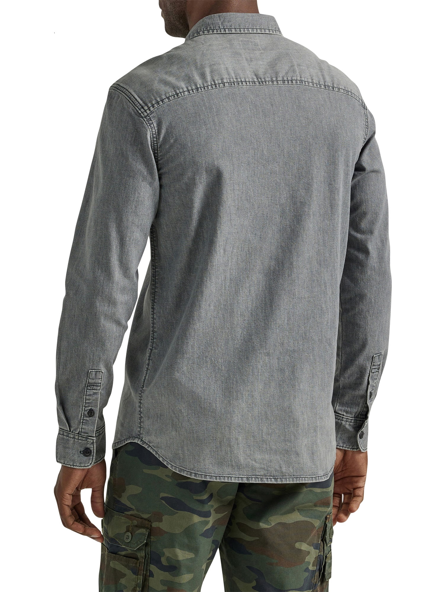 Lee® Men's Extreme Motion All Purpose Long Sleeve Denim Shirt
