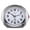 Gray, variant on 4" Non-Ticking Alarm Clock with Backlight, Silent with No Ticking Analog Quartz, Battery Operated