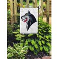 thumbnail image 2 of LADDKE Wolf Head Mascot Wild Angry Beast Dog Emblem Face Garden Flag Decorative Flag House Banner 12x18 inch, 2 of 2