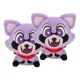 thumbnail image 1 of KAIYANG Muñeca Raccoon Game Doll 2 De Peluche Indigo Park Rambley, 1 of 5
