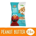 thumbnail image 2 of Earth's Best Organic Toddler Snacks, Peanut Butter Baked Corn Puffs, 2.5 oz Bag, 2 of 9
