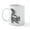 White, variant on CafePress - Cute Baby Skunk Mug - 11 oz Ceramic Mug - Novelty Coffee Tea Cup