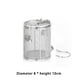 thumbnail image 4 of Naiovety Cesta de especias Filtro de separación Gadget de cocina Acero inoxidable Tamaño compacto Superficie lisa exquisita Larga duración Cocina y Comedor 8*10cm Naiovety HA077590-03, 4 of 6
