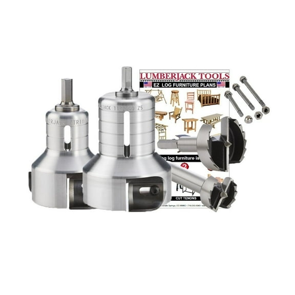 Lumberjack Tools PSK2 1" and 2" Series Starter Kit, 2 pc.