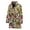 705, variant on Pixel Cloud Pattern Women Bathrobe One Size Univeral Fits Fashion Lightweight Plush Fleece Long Robe For Women