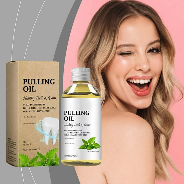 Aceite para enjuague bucal que ayuda a proteger las encías y a mantener un aliento fresco y saludable. Enjuague bucal de 100 ml.