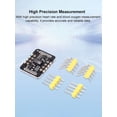thumbnail image 3 of Módulo sensor frecuencia cardíaca detección pulsos MAX30102 I2C 1.8V-5V para STM32, 3 of 9