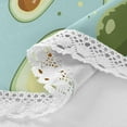 thumbnail image 3 of Dreamtimes Avocado Round Tablecloth 60", Waterproof Tablecloth Stain Resistant and Wrinkle Decorative Patio Table Cloths for Kitchen Dinning Room Party Home Garden Picnic, 3 of 7