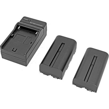 UPC: 0647603938837 | L-Type Battery Kit for 5  Monitors  Includes Sony NP-F970  NP-F550 L-Type Battery and Charger