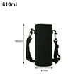 thumbnail image 2 of BLEEUS Water Bottle Carrier Cover Bag Shoulder Strap Kettle Pouch Holder Camping Supplies (610ml), 2 of 8