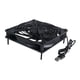 thumbnail image 5 of Ventilador USB para PC, negro, individual, pequeño, silencioso, para TV Box, router y gabinete AV. 14 cm, 5 of 9