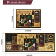 thumbnail image 2 of Wine Kitchen Rugs, Kitchen Mat Set of 2, Grape Kitchen Mat, Wine Decor for Kitchen, Kitchen Wine Mats, Wine Kitchen Mats for Floor, Vineyard Kitchen Rugs and Mats, Wine Theme Rugs 17x24 and 17x48 Inch, 2 of 5