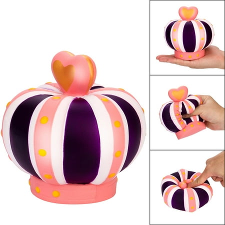 Jumbo Squishy 14CM 2019 HOTSALES Super Big Crown Super Slow Rising Squeeze Collection Toy