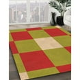 thumbnail image 2 of Ahgly Company Indoor Round Patterned Love Red Area Rugs, 7' Round, 2 of 6