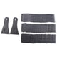 thumbnail image 1 of 2 Pack Plastic Blade Scraper with 100Pcs Single Edge Plastic , Extra Big Scraper Tool for Remo, 1 of 5
