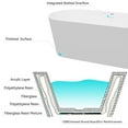 thumbnail image 5 of FerdY Shangri-La 67"x32" Freestanding Acrylic Soaking Oval Bathtub. Ferdy-02522-1700-BN, 5 of 8