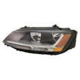 thumbnail image 4 of New Left Halogen Headlight Compatible With Volkswagen Jetta Se Sport Sedan 4 Door 1.8L 2018 By Part Number 5C7941005J Vw2502168 5C7-941-005-J 5C7 941 005 J, 4 of 5