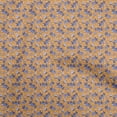 thumbnail image 1 of oneOone Rayon Orange Fabric Floral Craft Projects Decor Fabric Printed By The Yard 56 Inch Wide, 1 of 4