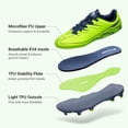 thumbnail image 3 of DREAM PAIRS Kids Multi Ground Soccer Cleats with High-Speed Anti-Twist TPU Plate Athletic Football Shoes for Little/Big Kids, 3 of 10