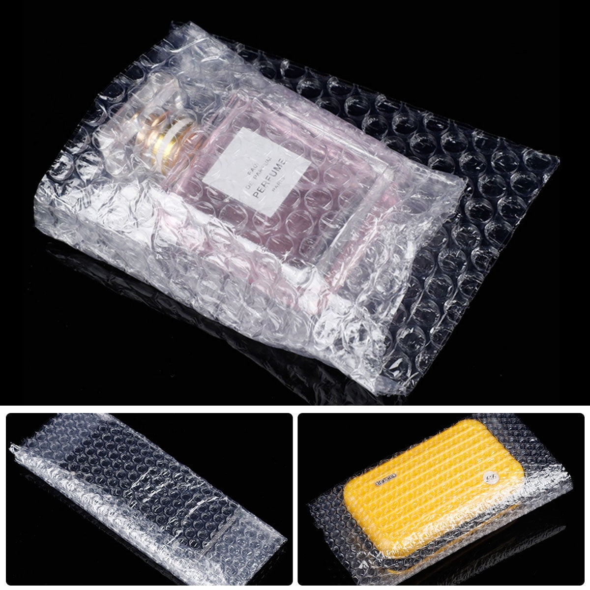 Supvox White Bubble Roll Wrap Cushioning Foam for Packing Protecting Electronics Small Appliances and Fragile Items