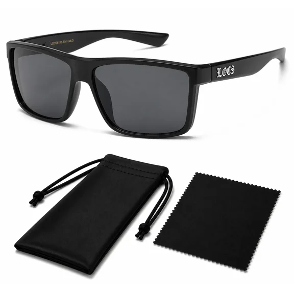 Men's Classic Sunglasses Flat Top Dark Lens UV400 Sunglasses