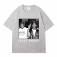 thumbnail image 3 of Camiseta de Rap 2Pac para hombre y mujer, camisa informal de manga corta, Hip Hop, Tops de gran tamaño, Tupas estampadas, moda de verano, 3 of 4