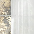 thumbnail image 7 of Mainstays Crushed Voile Indoor Single Curtain Panel, White, Polyester, 51"W x 63"L, Adult, 7 of 7