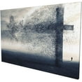 thumbnail image 7 of HFDF A Cross And Dove Wd Canvas Wall Art Religious Christian Wall Art Faith Pats Creative Artwork Christ Design Poster Canvas Prtg For Livg Room Decoration 10x8inch Unframed, 7 of 7