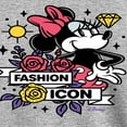 thumbnail image 3 of Disney - Minnie Mouse is a Fashion Icon - Youth Long Sleeve Graphic T-Shirt, 3 of 5