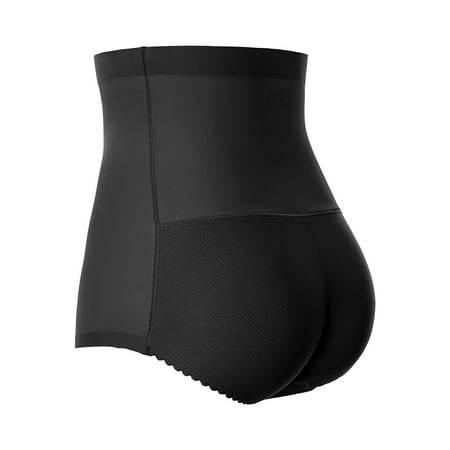 (2-Pack) Puawkoer Women s Push-Up Ladies Lifting Thong Lot Large Body-Sculpting Pants Shaping Panties Silk Thong Plus Size Seamless Underwear Panties Size Cotton Wom