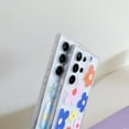 thumbnail image 6 of Allytech Clear Case for Samsung Galaxy S22 Ultra, Slim Fit Lightweight Soft TPU Cover with Stylish Flower Pattern, Shockproof Non-Yellowing Protective Phone Case for Women Girls, Flower-B, 6 of 8