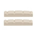 thumbnail image 2 of Esquirla 2pcs String Pre-slotted Nut Electric Bass Nut for Guitar Maker 44x5.8x8mm, 2 of 8
