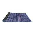 thumbnail image 2 of Ahgly Company Indoor Rectangle Oriental Blue Modern Area Rugs, 5' x 8', 2 of 4