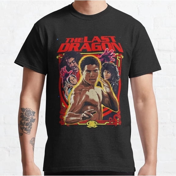 Reprint Rare HOT SALE! The Last Dragon Sho Nuff 80'S Classic Retro Vintage T-Shirt