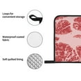 thumbnail image 4 of Pofeuu Red Meat Print Oven Mitts and Pot Holders 4 pcs Set,High Heat Resistant 500 Degree Extra Thicken Long Kitchen Cotton Oven Glove for Cooking, 4 of 6