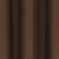 thumbnail image 4 of (3 pack) Eclipse Phoenix Solid Blackout Curtains, Set of 2, 63 Inch Long Blackout Curtains, 37"W x 95"L, Chocolate, 4 of 9