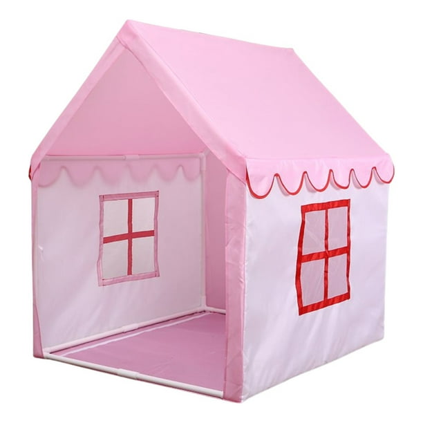 Juguete Casa De Campaña Para Niño en Forma de Casita Color Rosa