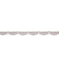 thumbnail image 2 of Zelouf Metallic Scalloped Chemical Lace, Sewing, DIY, Crafts Fabric by the Yard, Lush Taupe, 5 Yard, 2 of 2
