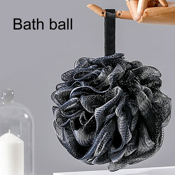 Travelwant 3Packs Shower Bath Sponge Shower Loofahs Balls for Body Wash Bathroom Men Women