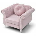 thumbnail image 3 of Glory Furniture Hollywood G0664A-C Chair , PINK, 3 of 3