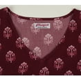 thumbnail image 6 of Phagun Indo Western Printed Flared Kurti For Womens Sleeveless Indian Traditional Wear, 6 of 7