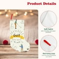thumbnail image 4 of Defioc Golf Icons And Golfer for Christmas Stockings 18" Personalized Holiday Stocking for Family, Farmhouse Decor, Xmas Tree Decoration, 1 Pack, 4 of 7