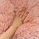 thumbnail image 5 of Soft Dog Cat Mat Fleece Dogs Bed Pad Long Plush Dog Cat Sleeping Mat Cushion Winter Pet Puppy Bed for Small Medium Large Dogs ShopWise Round, 5 of 13