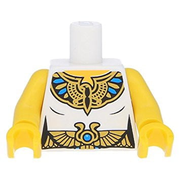 Lenox Royal Scroll - LEGO Female Tunic with Egyptian Royal Seal and Belt Loose Torso
