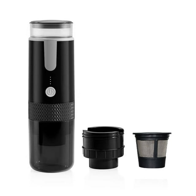 Electric Coffee Machine Portable Travel Mini Capsule Coffee Maker Coffee Brewer Machine For Home Office ,RV, Hiking, Office