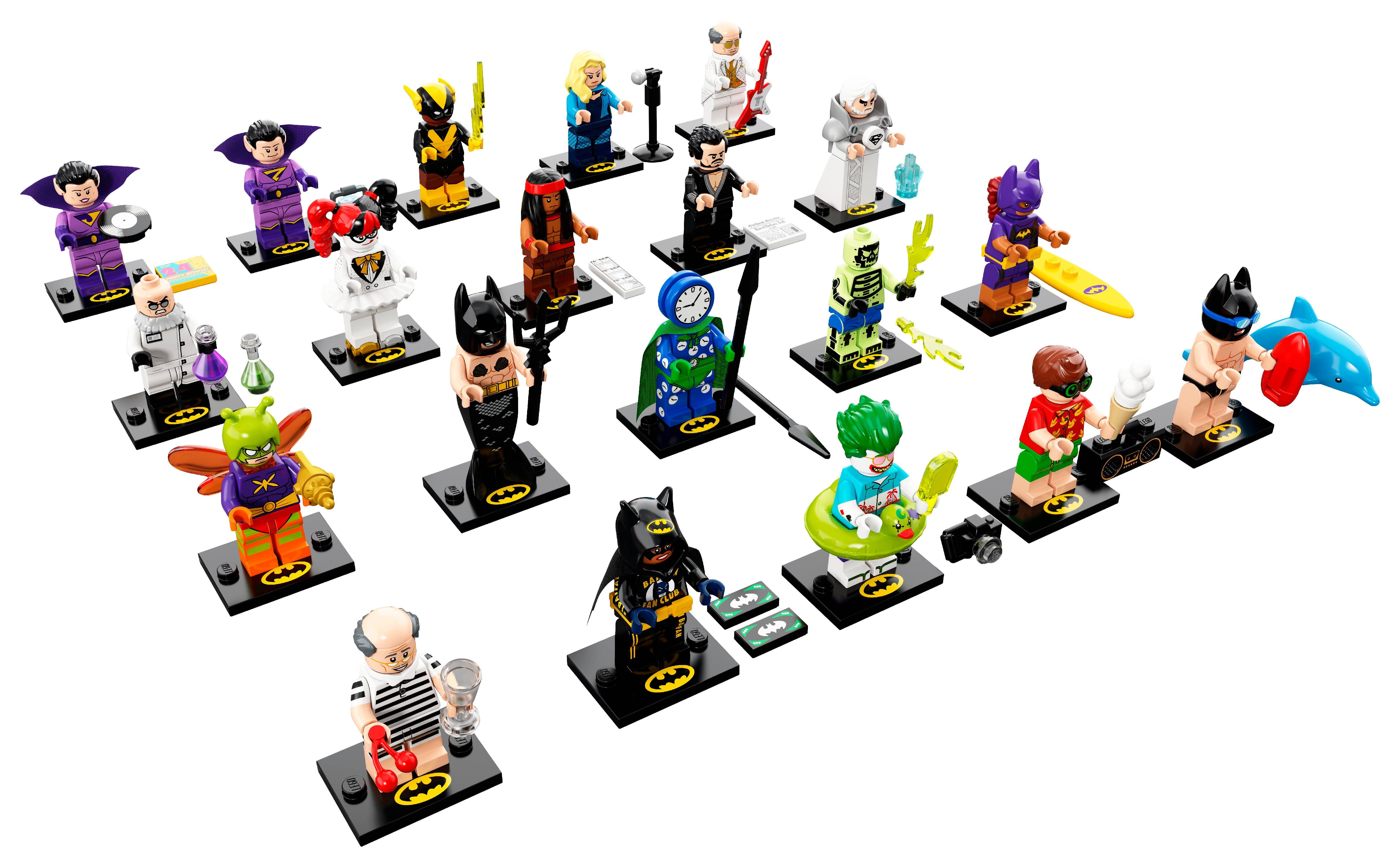 LEGO-MINIFIGURES THE BATMAN MOVIE SERIES 2 X 1 TORSO FOR THE MERMAID BATMAN 