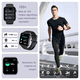thumbnail image 2 of Reloj Inteligente Mujer, Smartwatch, Llamada, Asistente Voz, Malubero Negro, 2 of 5