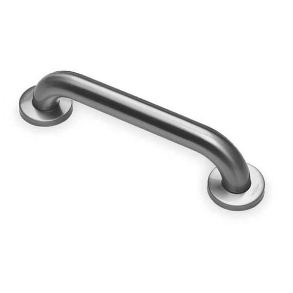 Smooth Straight Grab Bar, 30" L, Stainless Steel, Stainless steel
