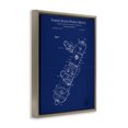 thumbnail image 4 of Stupell Industries Snowboard Binding Blueprint Transportation Painting Brown Floater Framed Art Print Wall Art, 25 x 31, 4 of 10